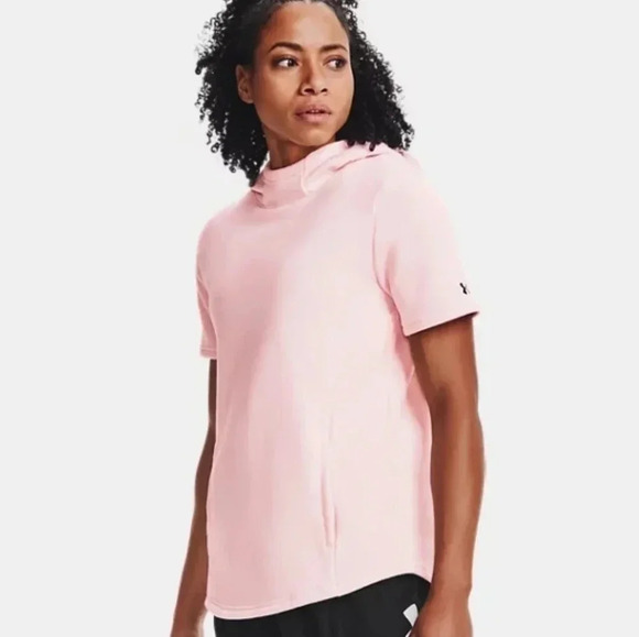 Under Armour short sleeve fleece hoodie - Picture 1 of 13